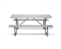 9MHD2 Table, Wheel Chair Access, Aluminum, 8 ft