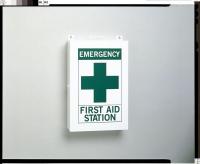 8AZ51 First Aid Cabinet, Steel,