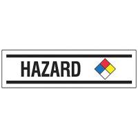 8C255 Hazardous Warning Label, PK 100