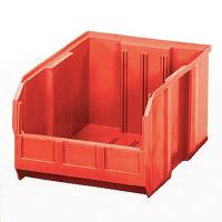 8C512 Shelf Bin, 11-5/8L x 8-3/8W, Red