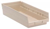 8X097 Shelf Bin, 11-5/8L x 4-1/8W, Ivory