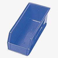 9DUX0 Shelf Bin, 11-5/8L x 4-1/8W, Blue