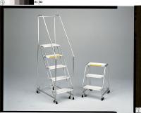 3JHY7 Rolling Ladder, Aluminum, 38 In.H