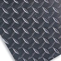 8PER8 Diamond Plate Runner, Vinyl, Blk, 4 x 75 ft