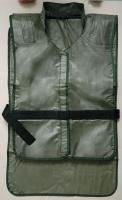 8CCG0 Vest, Gray, Butyl Rubber