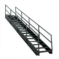 8CDY0 Stair Unit, Carbon Steel, 14 Steps