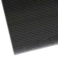 9WC10 Anti-Fatigue Mat, PVC, Black, 4 x 60 ft