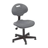 8PH81 Standard Chair With Plastic Base, Gray