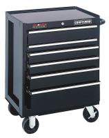 8CGP8 Tool Cart, 35Hx26-1/2Wx18D, Black