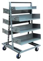 8CG77 Open Front Tray, 36 In. L, 9 In. W