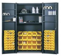 8CJW1 Bin Cabinet, 84 Bins, 24x48x84 In