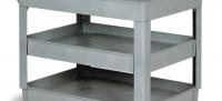8CJY8 Flat Shelf, Gray, 25-1/2 In. L