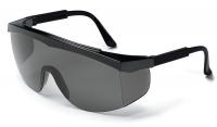 8CK36 Safety Glasses, Gray, Scratch-Resistant