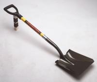 8CW43 Shove, D-Handle, Fiberglass, 48 In.