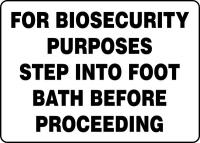 8CZD2 Security Sign, 10 x 14In, BK/WHT, PLSTC, ENG