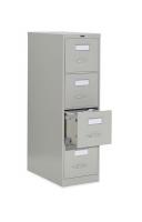 4KJ44 Cabinet, Vertical File, 52Hx15Wx26 9/16D