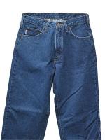 8DGK4 Rlxd Fit Jean Pants, Drk Stn, Size29x30 In