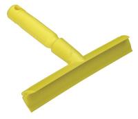 8DC77 Bench Squeegee, Yellow, 10 In. L, Rubber