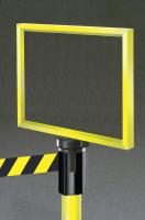 8DCX5 BARRIER POST 119225 SIGN HOLDER GLOSS