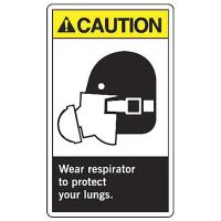 9JCP9 Caution Sign, 14 x 10In, YEL and BK/WHT, AL