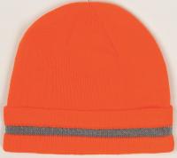 8DG22 Knit Cap, Orange, Universal