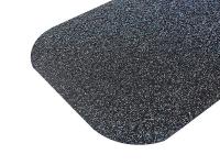 8DH29 Confetti Mat, Rubber, Blue, 5 x 3 ft