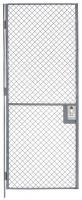9DXC5 Wire Partition Hinged Door, 3 ft.W, 8 ft.H