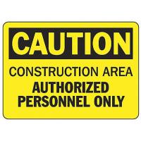 9JA29 Caution Sign, 7 x 10In, BK/YEL, AL, ENG, Text