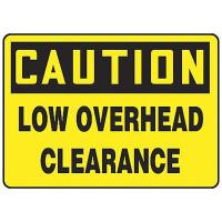 9VY18 Caution Sign, 10 x 14In, BK/YEL, ENG, Text