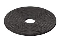 8DJD4 Tree Grate, Round, RecycledPlastic, 5 ft.