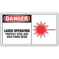 9LMM9 Safety Label, 3-1/2 In. H, 5 In. W, PK 5