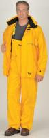 8DR29 Rain Jacket w/ Detachable Hood, Yellow, XL