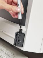 8DR63 Pen Holder, Black, 1In x 1In x 2In H, PK3