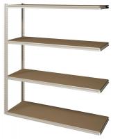8DRH1 Boltless Shelving Add-On, 60x18, 4 Shelf