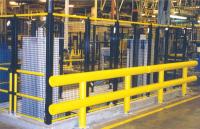 8DTD8 Guard Rail System, 48 In., 42 In., Yellow