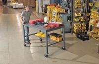 8DX76 Mobile Workbench, 60W x 30D x 35In H