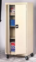 4BE64 Mobile Storage Cabinet, Dove Gray
