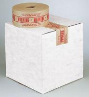 8DZD2 Carton Tape, Kraft Paper, Brown, 3Inx600Ft