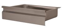 8E206 Drawer, 17-3/4 x 20 x 5 In., Stainless Stl