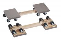 8E226 Movers Dolly, 1000lb, 32x8-3/4x3-3/8x2x