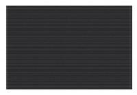 8EF18 Antifatigue Mat, Black, 60 ft. L x 2 ft. W