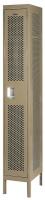 8EP74 Ventilated Locker, Unassembled, Tan