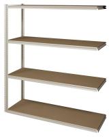 8EGD4 Boltless Shelving Add-On, 72x36, 4 Shelf