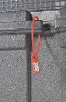 8EFN0 Ladder Lock Seal, Red, PK 100