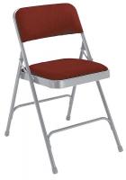 8ENG6 Steel Folding Chair, Cabernet, 16 In