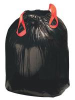 15E874 Drawstring Trash Can Liner, 33 gal., PK150