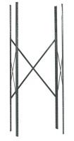 9MDE7 Pallet Rack Protector, 39 in. H