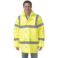 8EZW9 Lightweight Coat, Insulated, Lime Grn, 2XL