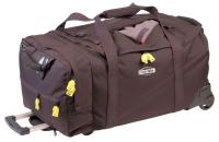 8EXU1 Travel Bag, Black, Ballistic Nylon, Metal