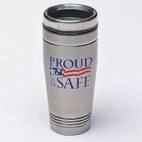 8EXX3 Travel Mug, Proud To Be Safe, 16 oz.